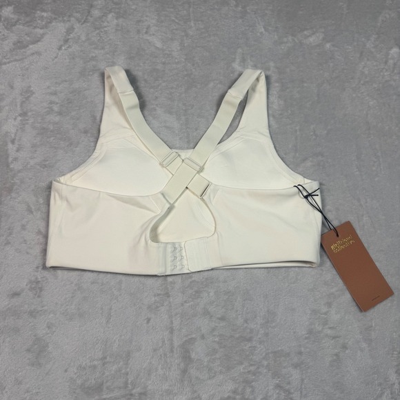 NWT‎ Girlfriend Collective Simone High Support Sports Bra XL Cream Recycled - Picture 3 of 8
